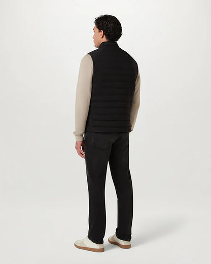 Belstaff Chassis Mens Gilet - Black | CHO | Designer Mens Padded Gilets