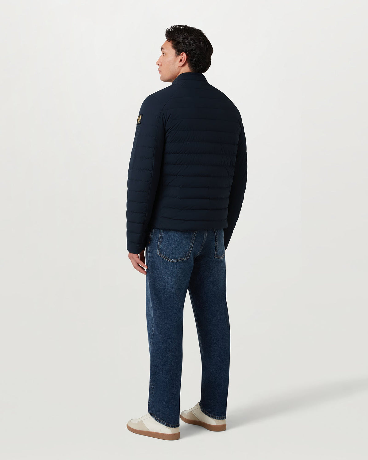 Belstaff Chassis Mens Jacket - Dark Ink full length back