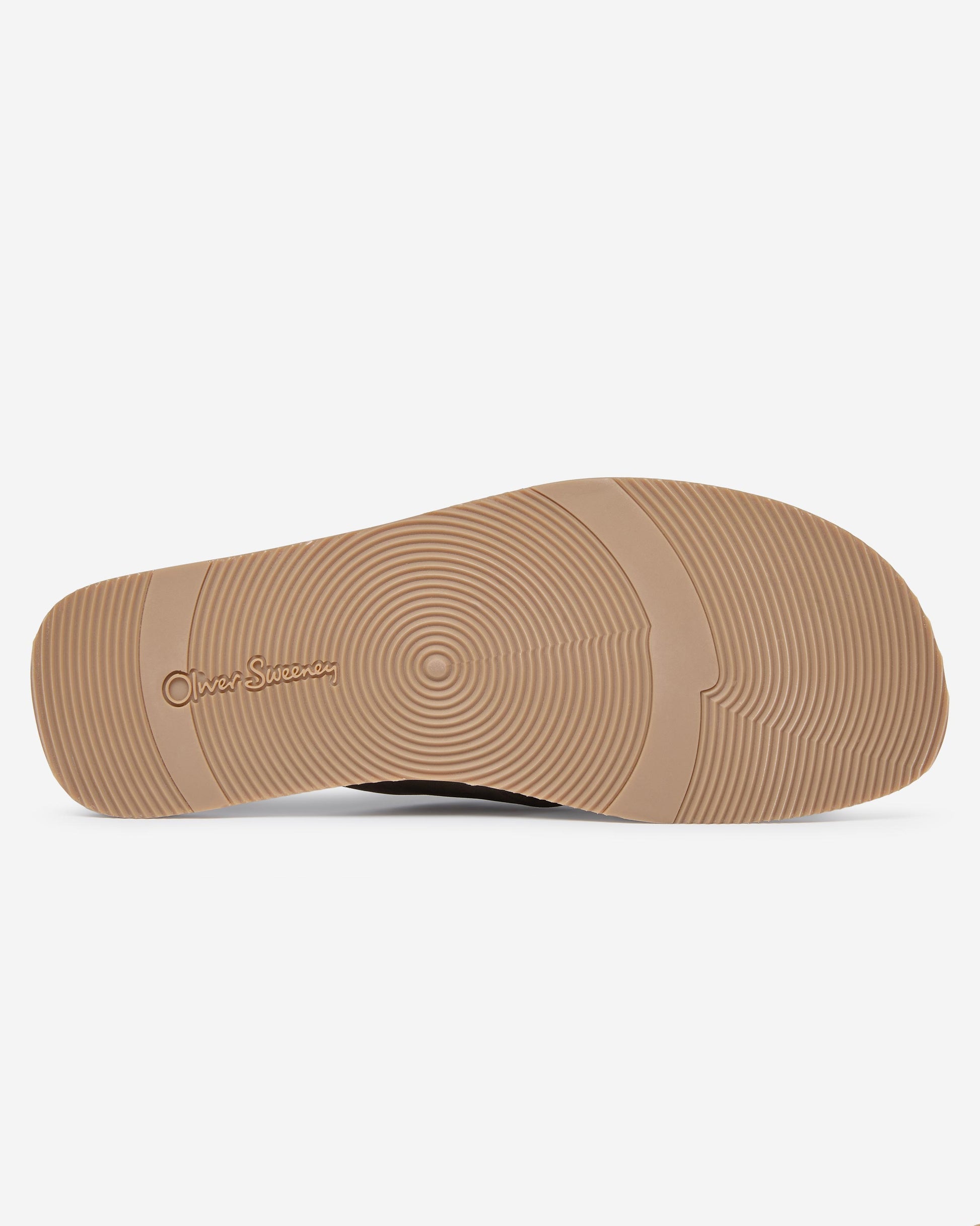 Oliver Sweeney Chesil Nubuck Mens Sandals - Brown | CHO | Designer Mens Sandals