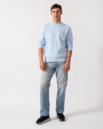 Lacoste Mens Crew Neck Fleece Sweatshirt - Rill T01