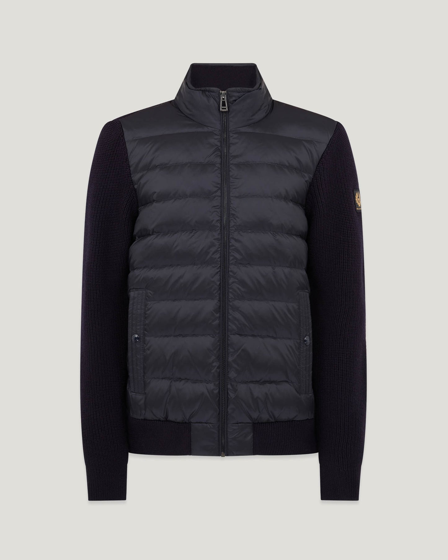 Belstaff Circuiteer Mens Hybrid Jacket - Dark Ink