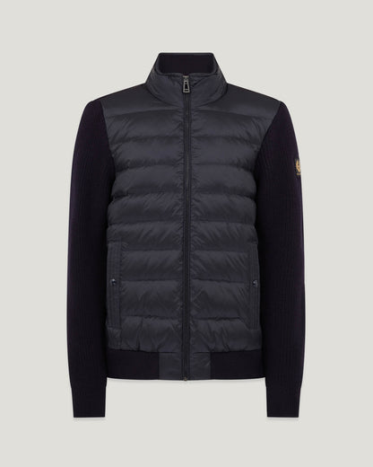 Belstaff Circuiteer Mens Hybrid Jacket - Dark Ink
