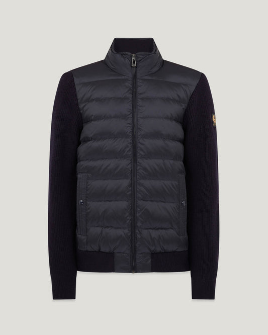 Belstaff Circuiteer Mens Hybrid Jacket - Dark Ink