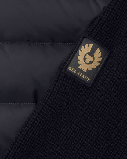 Belstaff Circuiteer Mens Hybrid Jacket - Dark Ink