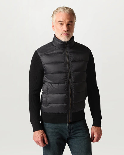 Belstaff Mens Compound Hybrid Down Jacket - Black