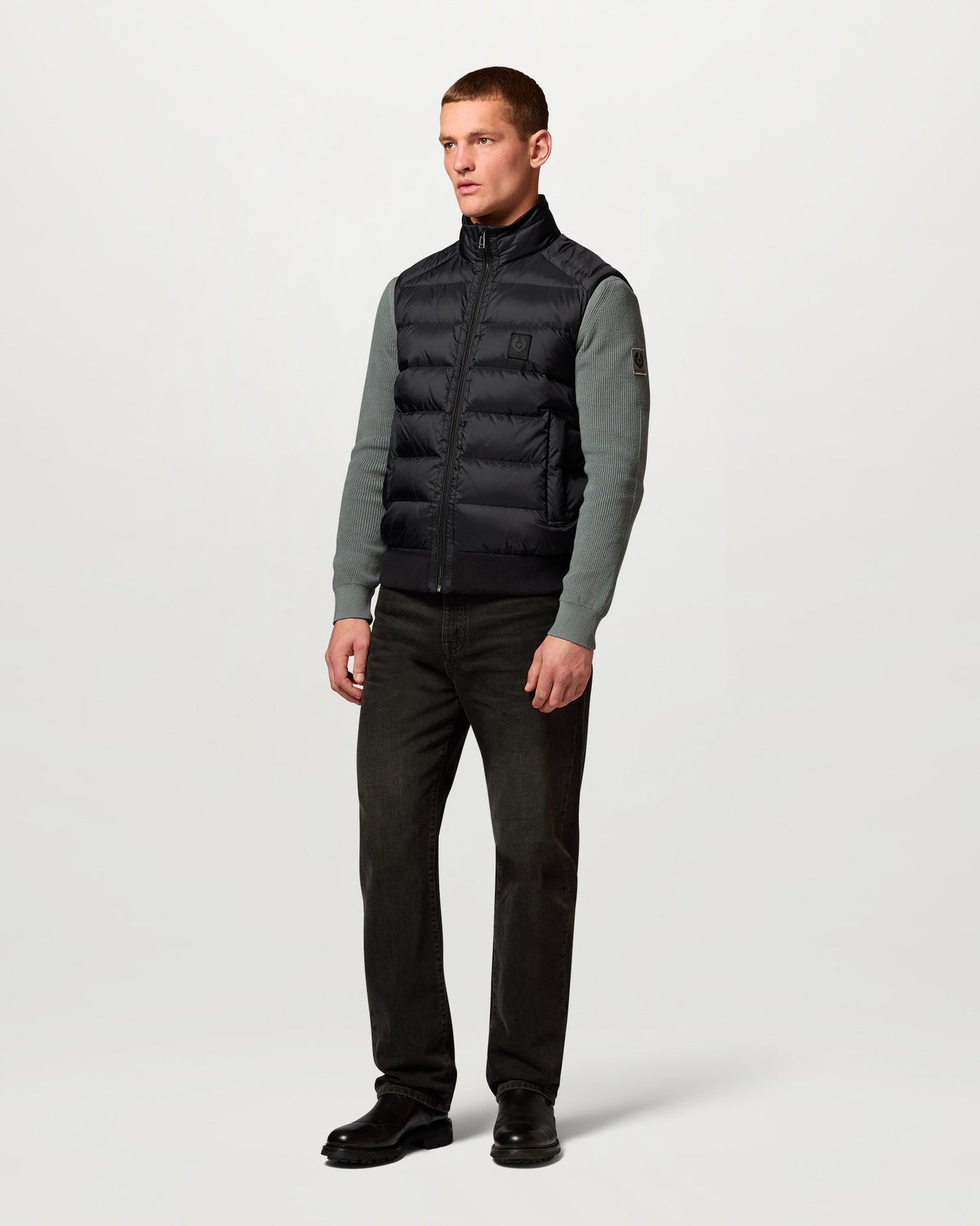 Belstaff Mens Compound Gilet - Black