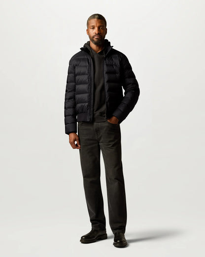 Belstaff Mens Compound Jacket in Black, full length front