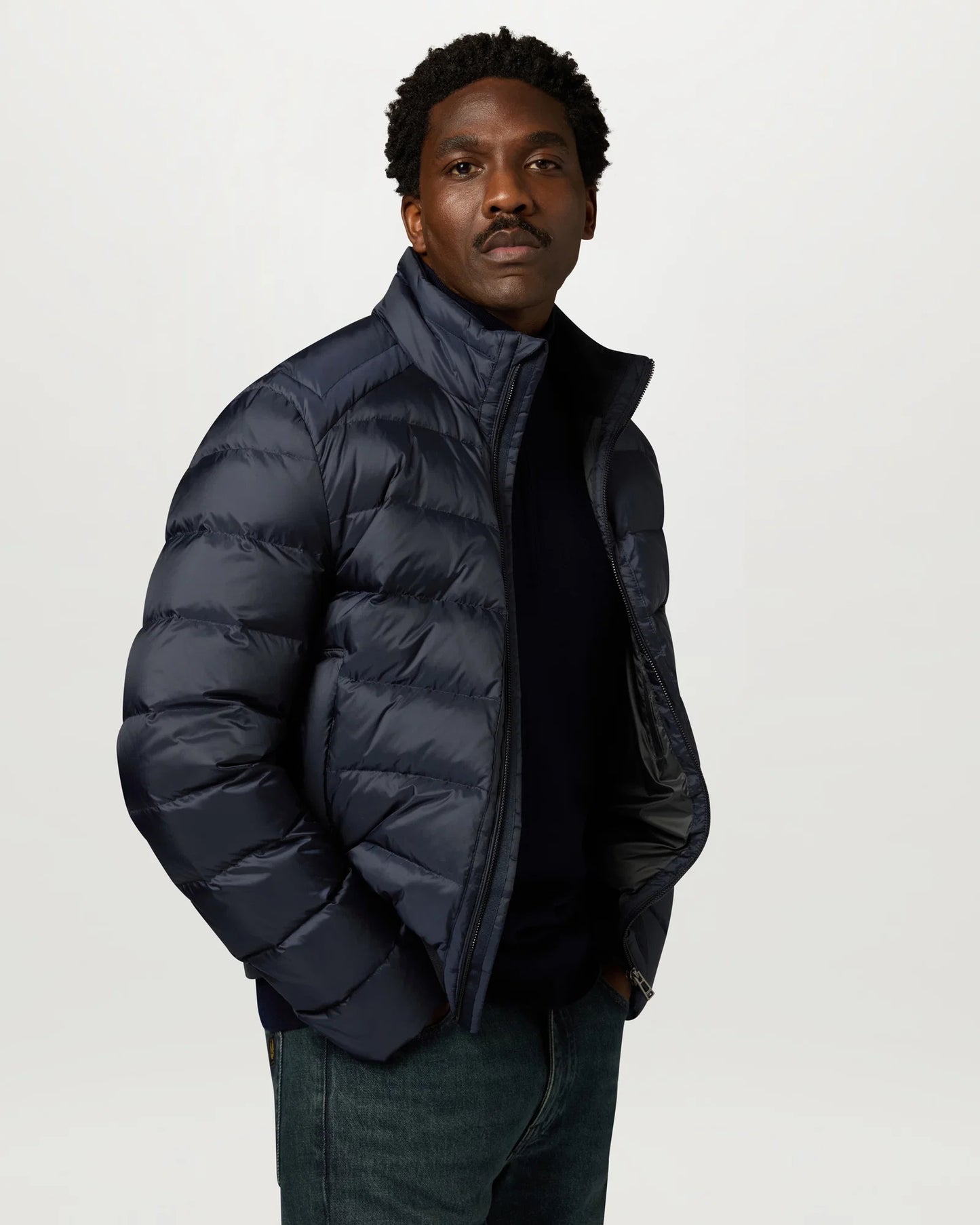 Belstaff Mens Compound Jacket - Dark Ink
