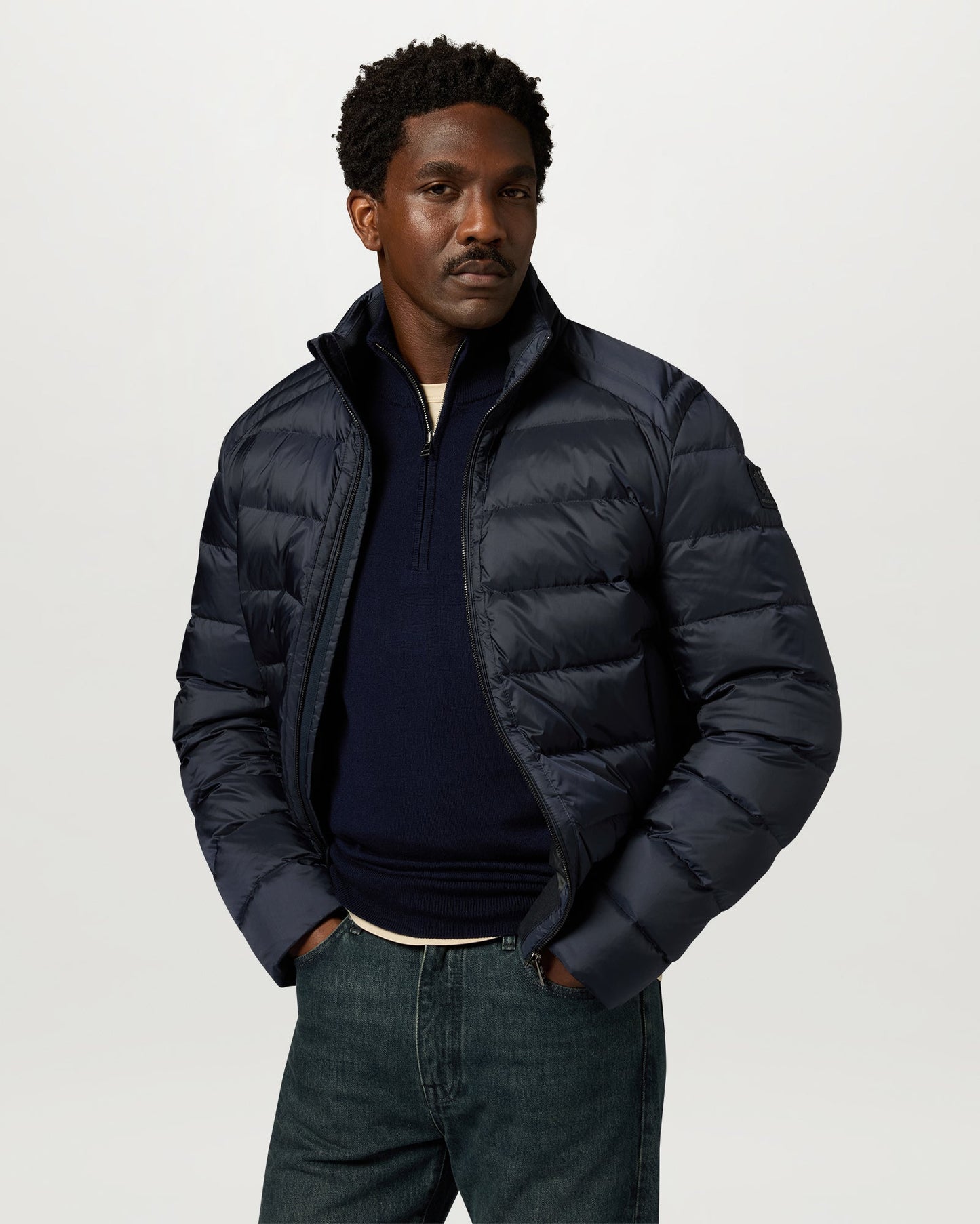Belstaff Mens Compound Jacket - Dark Ink