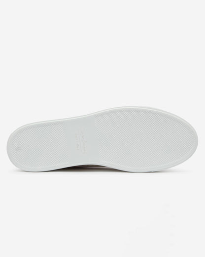 Oliver Sweeney Capelo Calf Suede Mens Cupsole Trainers - Off White | CHO | Designer Mens Trainers