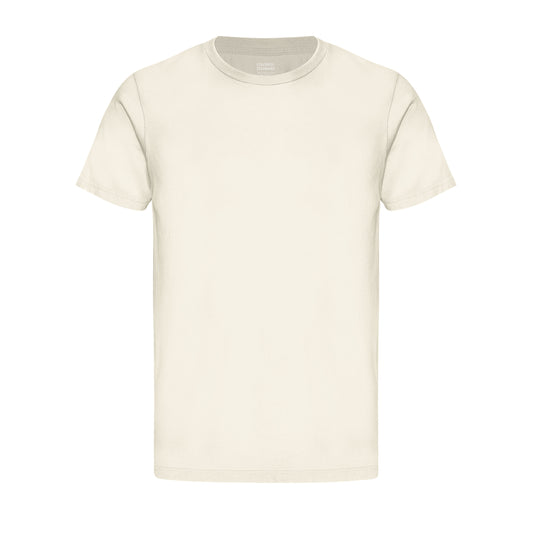Colorful Standard Classic Organic T-Shirt - Ivory White - CHO - Designer Unisex Short Sleeve T-Shirts
