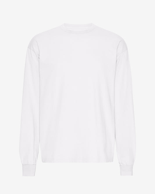 Colorful Standard Oversized Organic Long Sleeve T-Shirt - Optical White