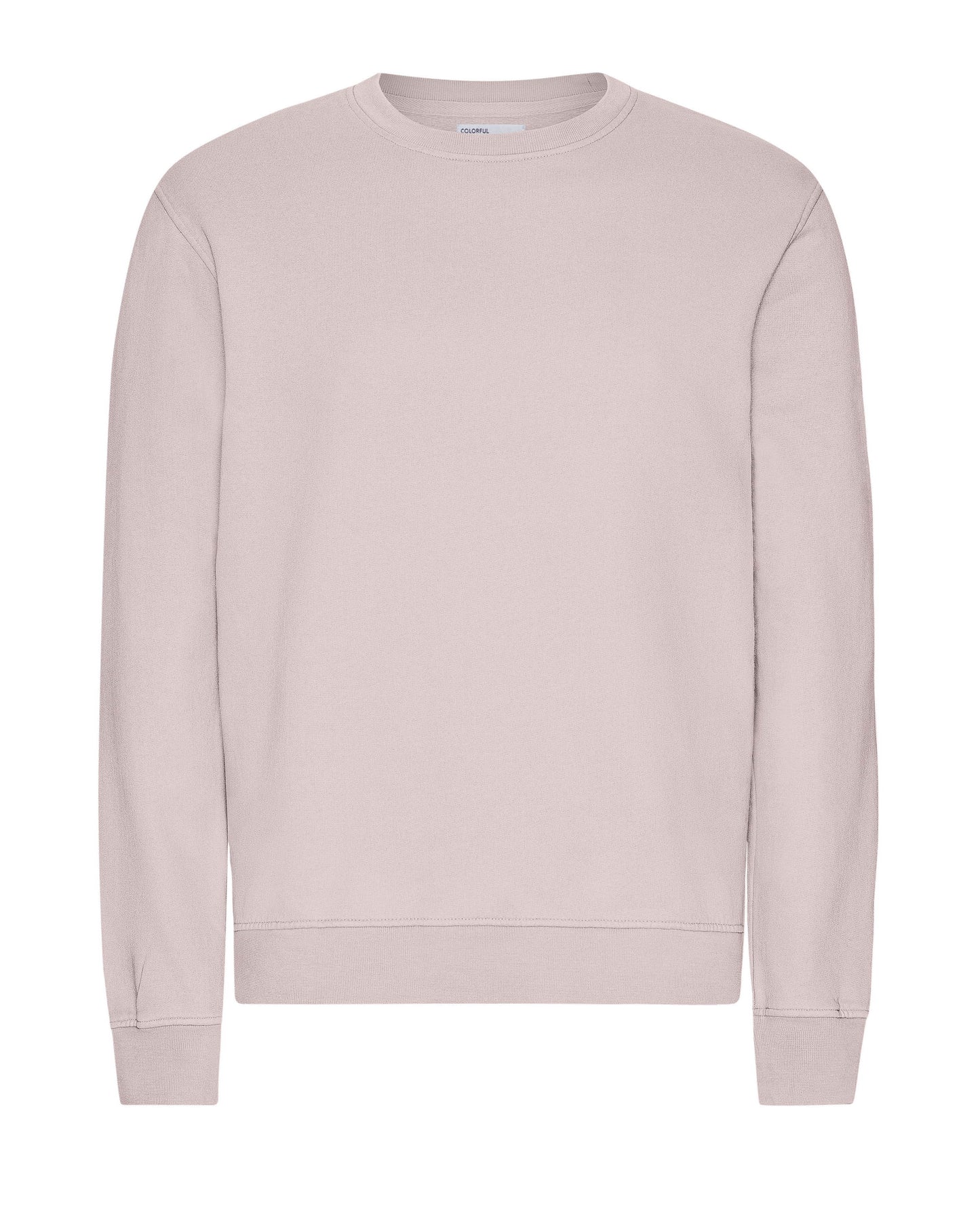 Colorful Standard Mens Classic Organic Crew Neck Sweatshirt - Faded Pink