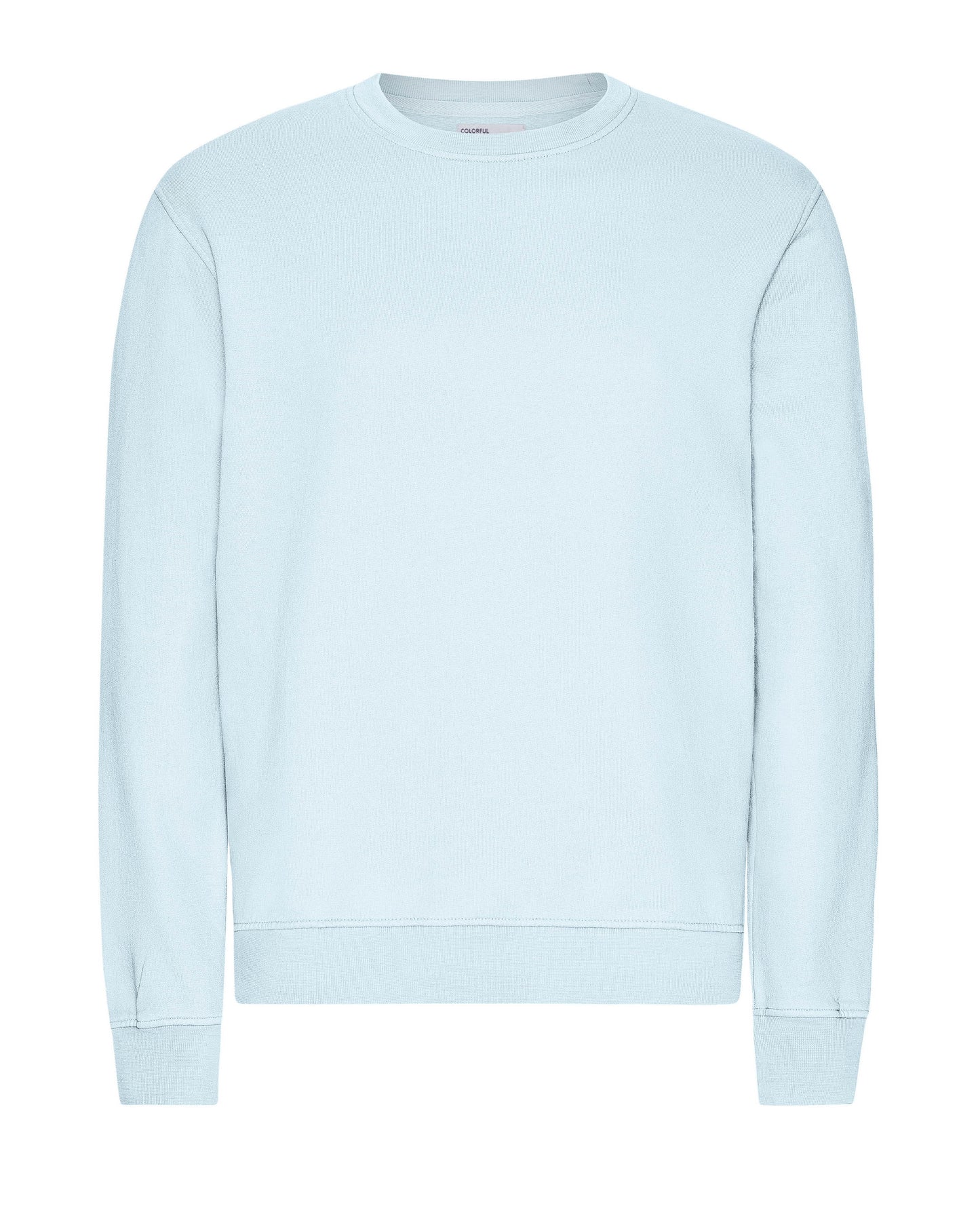 Colorful Standard Mens Classic Organic Crew Neck Sweatshirt - Polar Blue