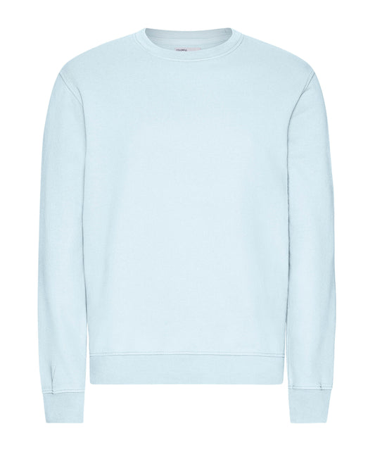Colorful Standard Mens Classic Organic Crew Neck Sweatshirt - Polar Blue