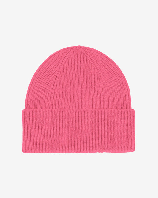 Colorful Standard Merino Wool Beanie - Bubblegum Pink