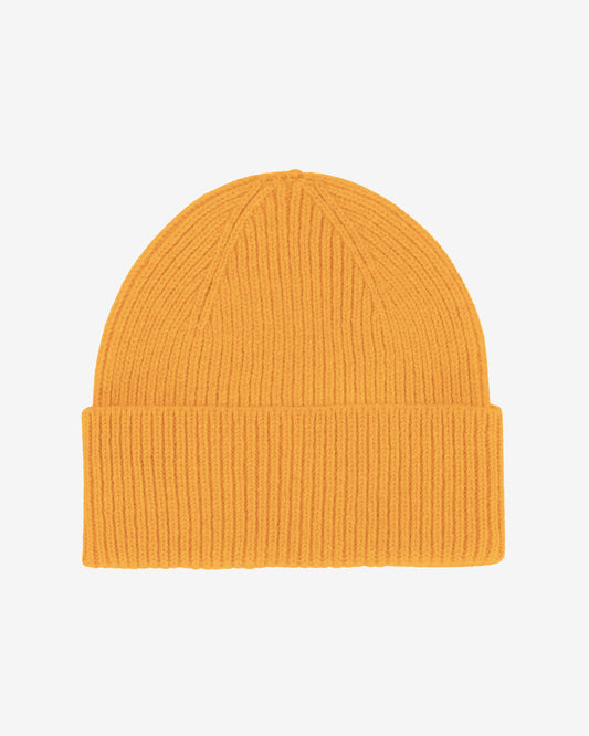 Colorful Standard Merino Wool Beanie - Burned Yellow