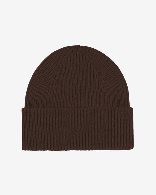 Colorful Standard Merino Wool Beanie - Coffee Brown