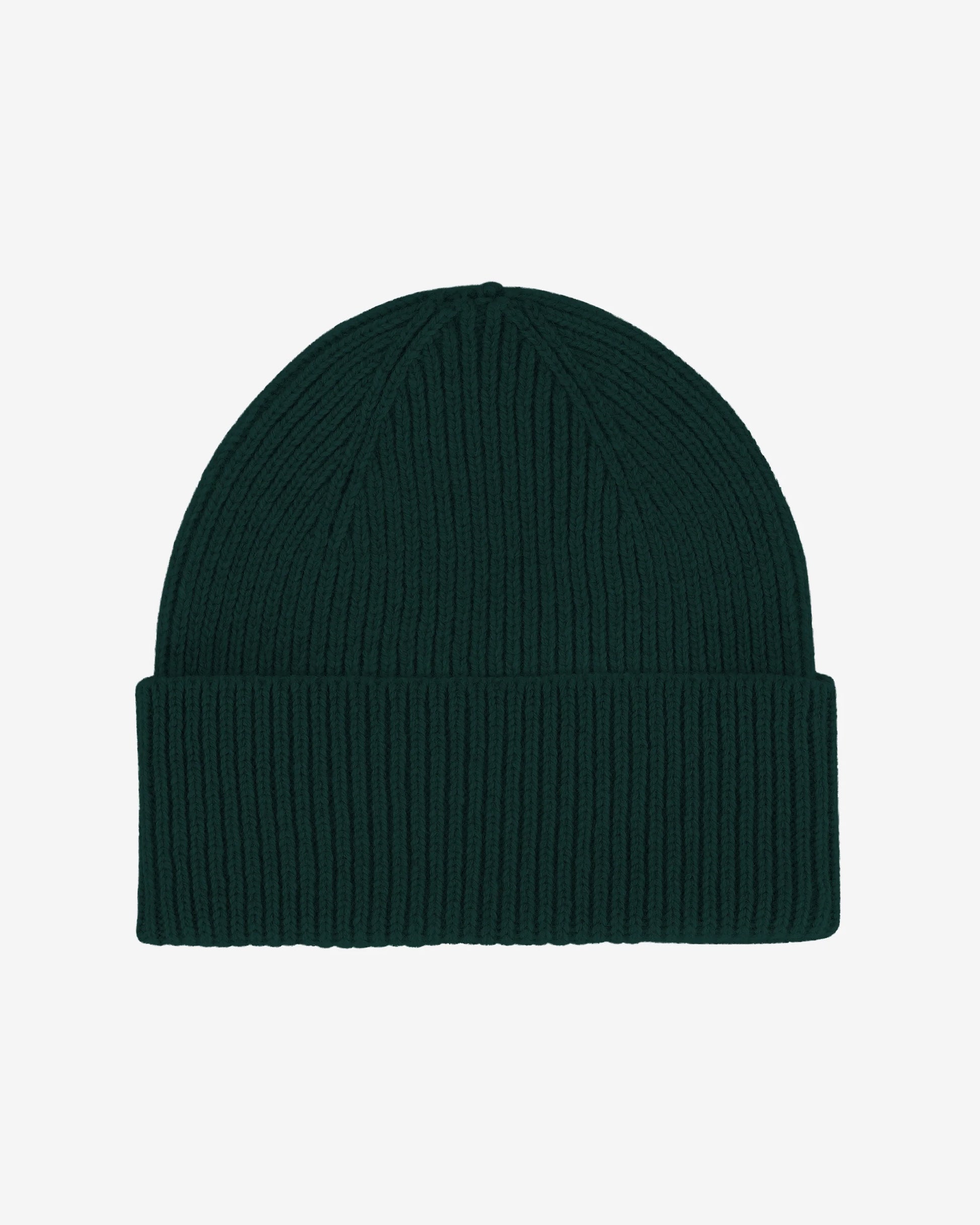 Colorful Standard Merino Wool Beanie - Emerald Green | CHO | Designer Unisex Hats - Emerald Green - One Size - 5602991012236