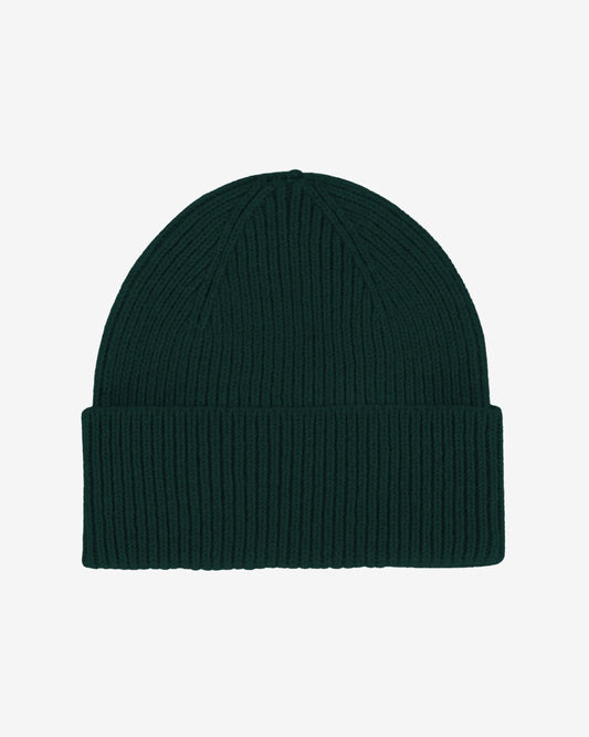 Colorful Standard Merino Wool Beanie - Emerald Green