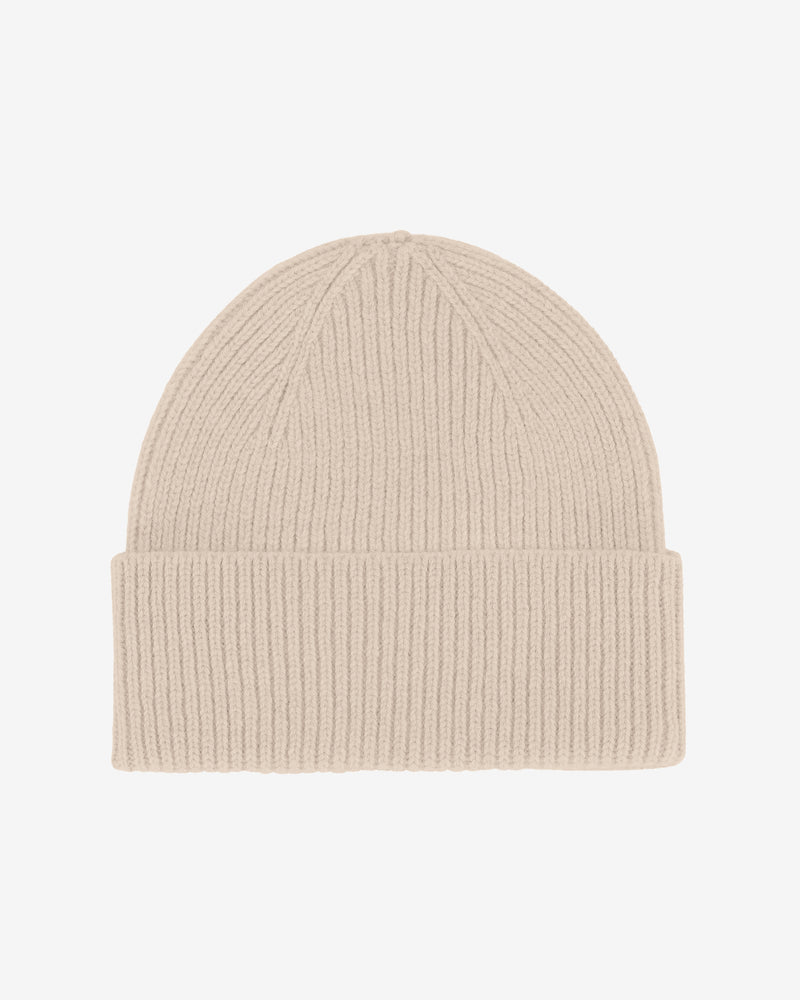 Colorful Standard Merino Wool Beanie - Ivory White