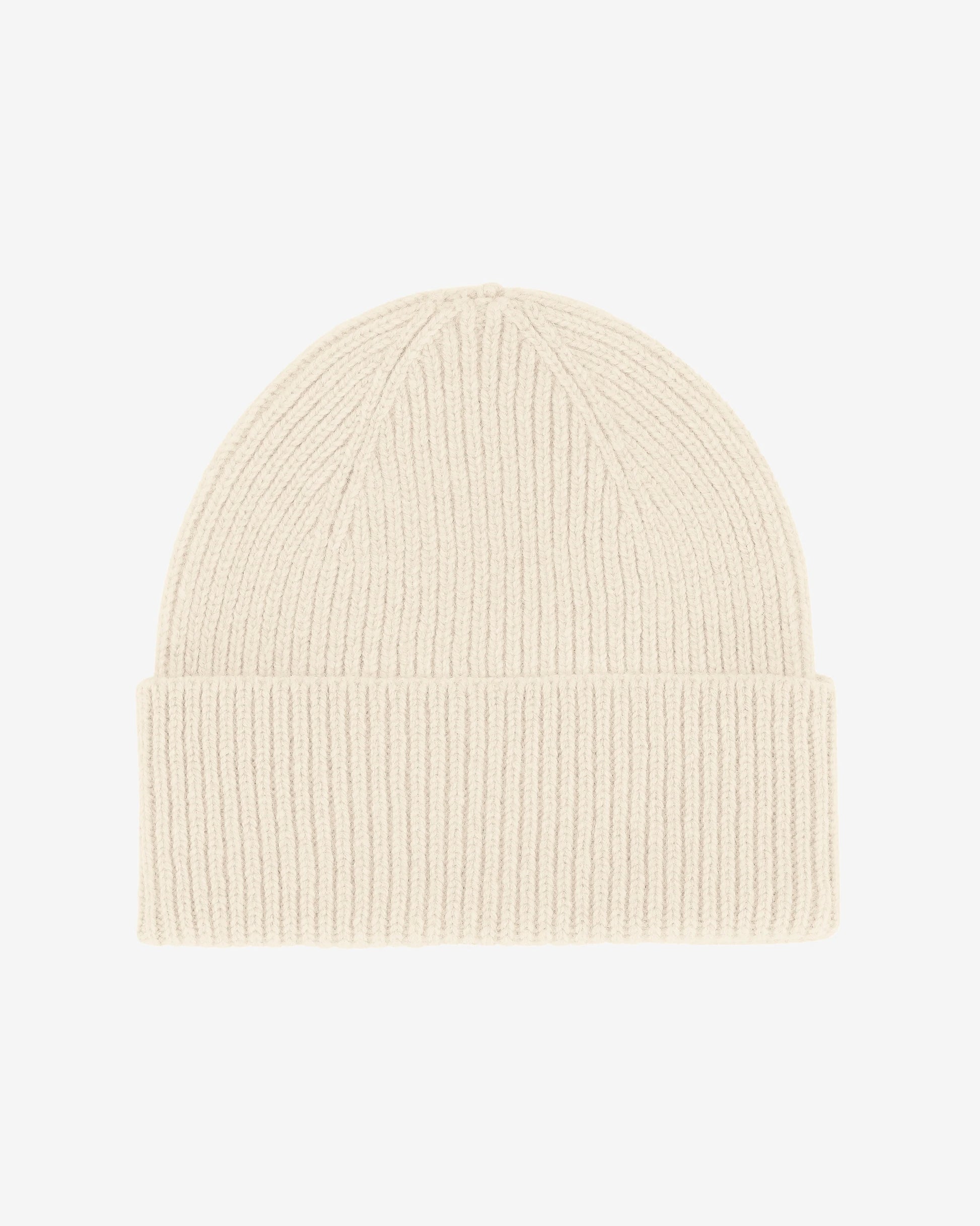 Colorful Standard Merino Wool Beanie - Optical White | CHO | Designer Unisex Hats - Optical White - One Size - 5600493197673
