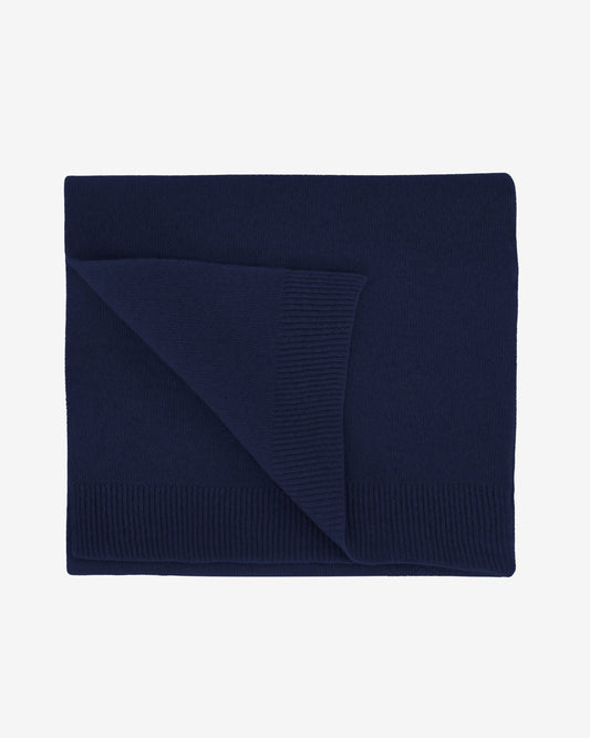Colorful Standard Merino Wool Scarf - Marine Blue