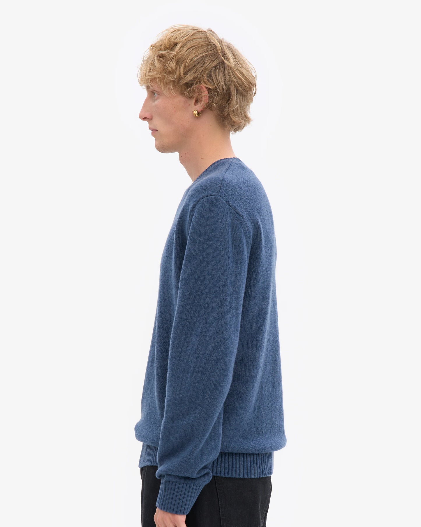 Colorful Standard Classic Merino Wool Crew Neck Jumper - Petrol Blue