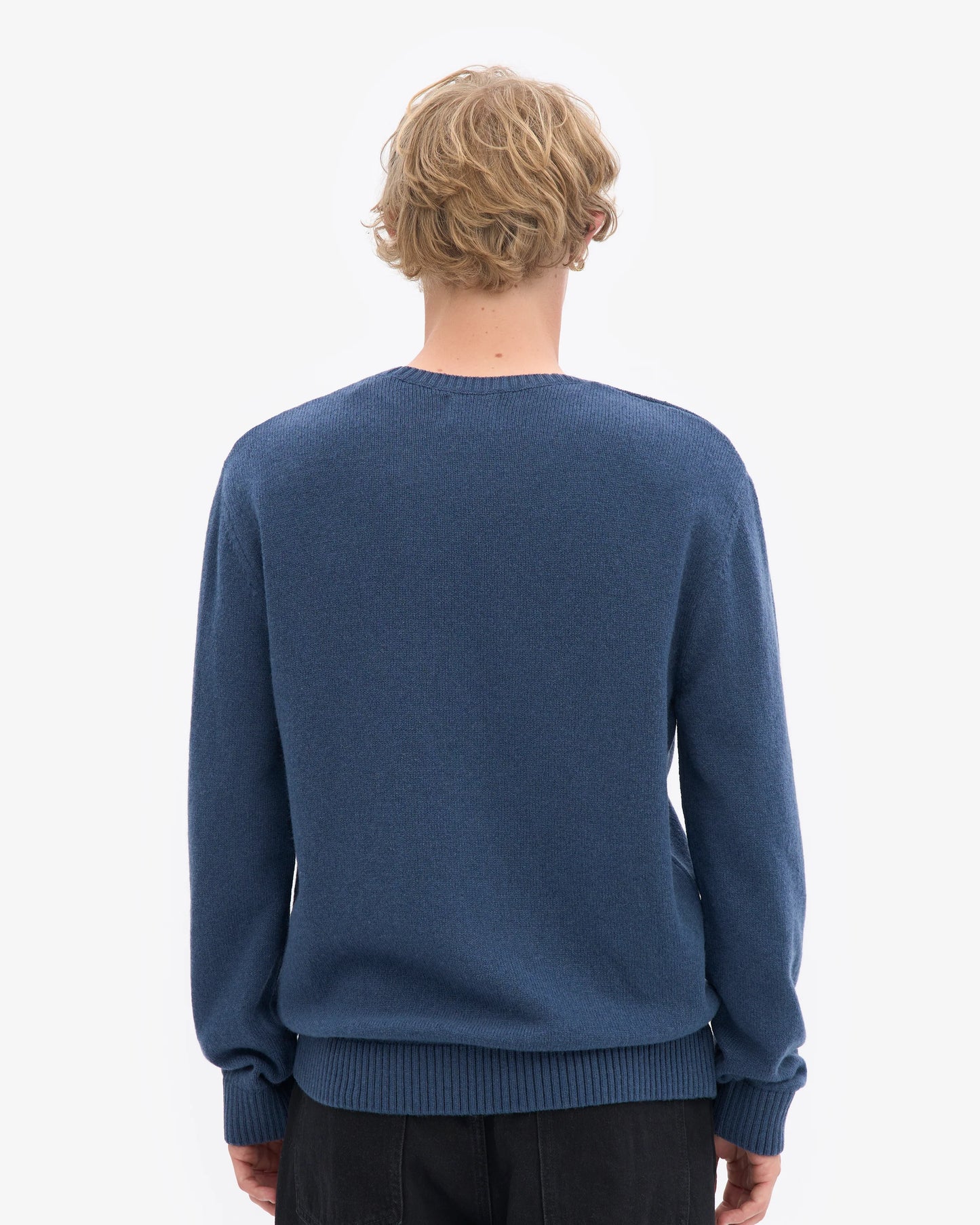 Colorful Standard Classic Merino Wool Crew Neck Jumper - Petrol Blue
