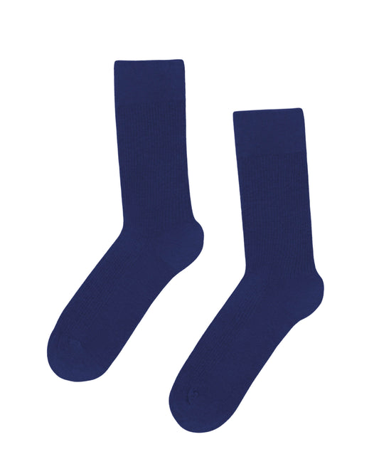 Colorful Standard Mens Classic Organic Socks - Marine Blue