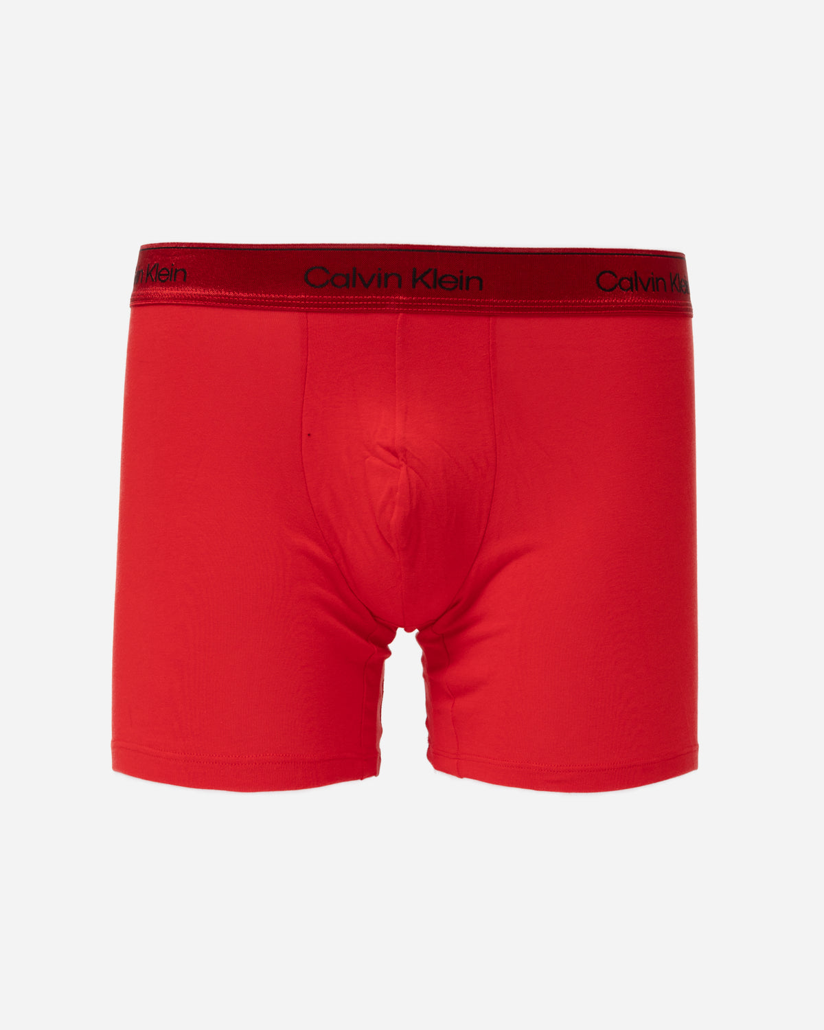 Calvin Klein 3-Pack Mens Icon Stretch Metallic Boxer Briefs - Goji Berry