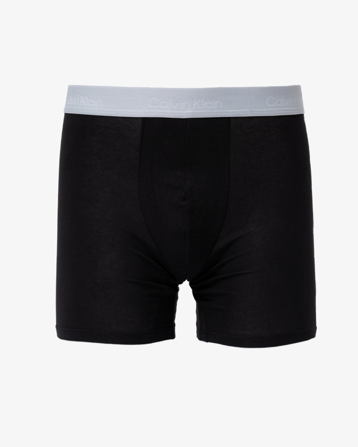 Calvin Klein 3 Pack Mens Boxer Briefs - Black Bodies W/ Poseidon Blue/Plein