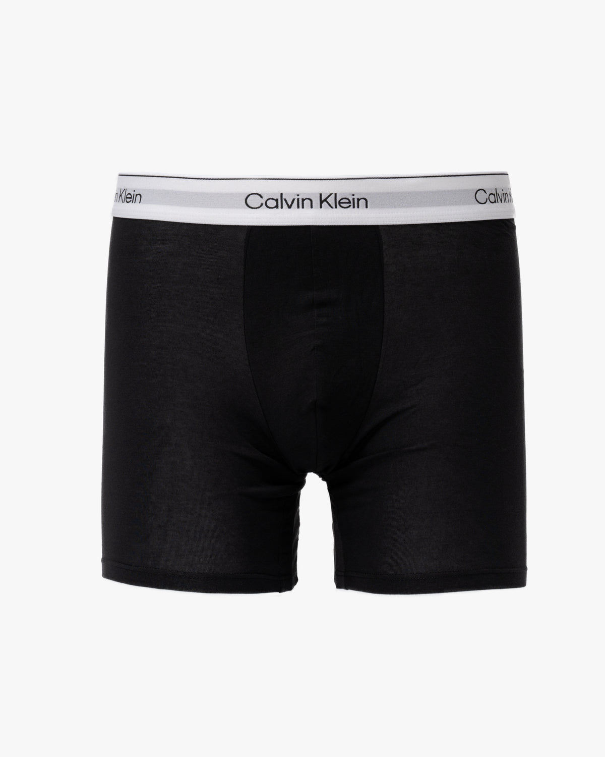 a pair of Calvin Klein Icon Cotton Stretch Mens Boxer Briefs - Black