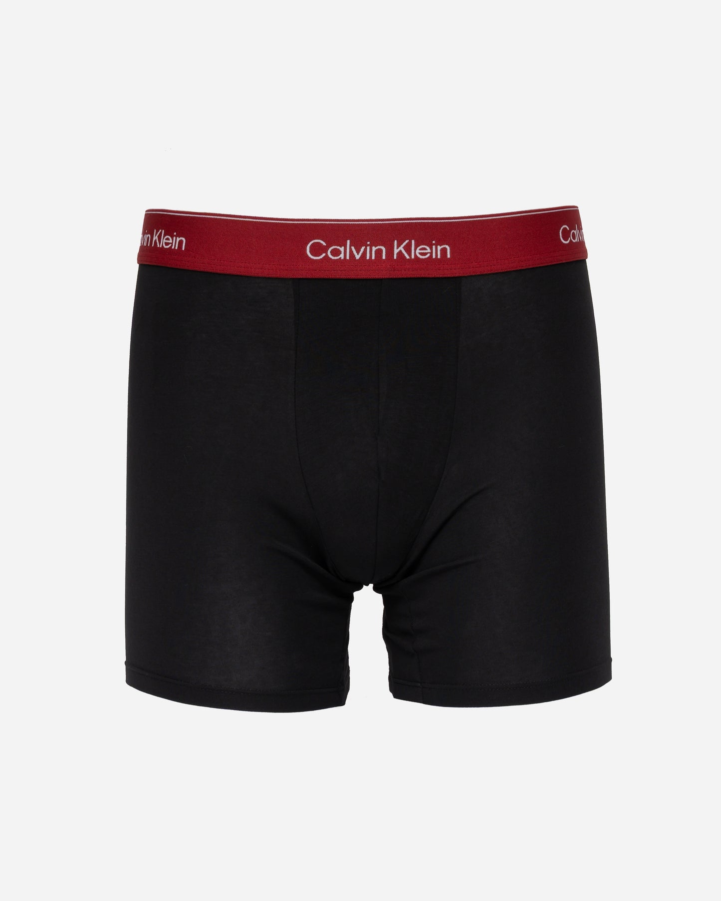 Calvin Klein 3 Pack Icon Cotton Stretch Mens Boxer Briefs - Black Bodies w/ Fall Berry/Frozen F