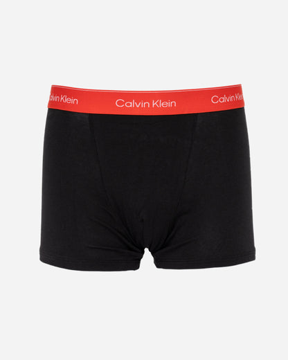 Calvin Klein 3 Pack Mens Relaxed Dart Trunk - Vintage Indigo  Micro Chip  Molten