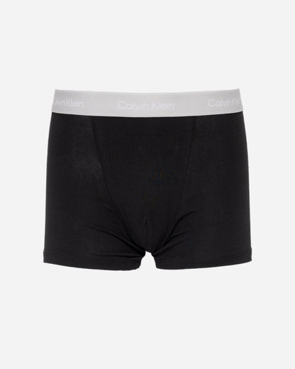 Calvin Klein 3 Pack Mens Relaxed Dart Trunk - Vintage Indigo  Micro Chip  Molten