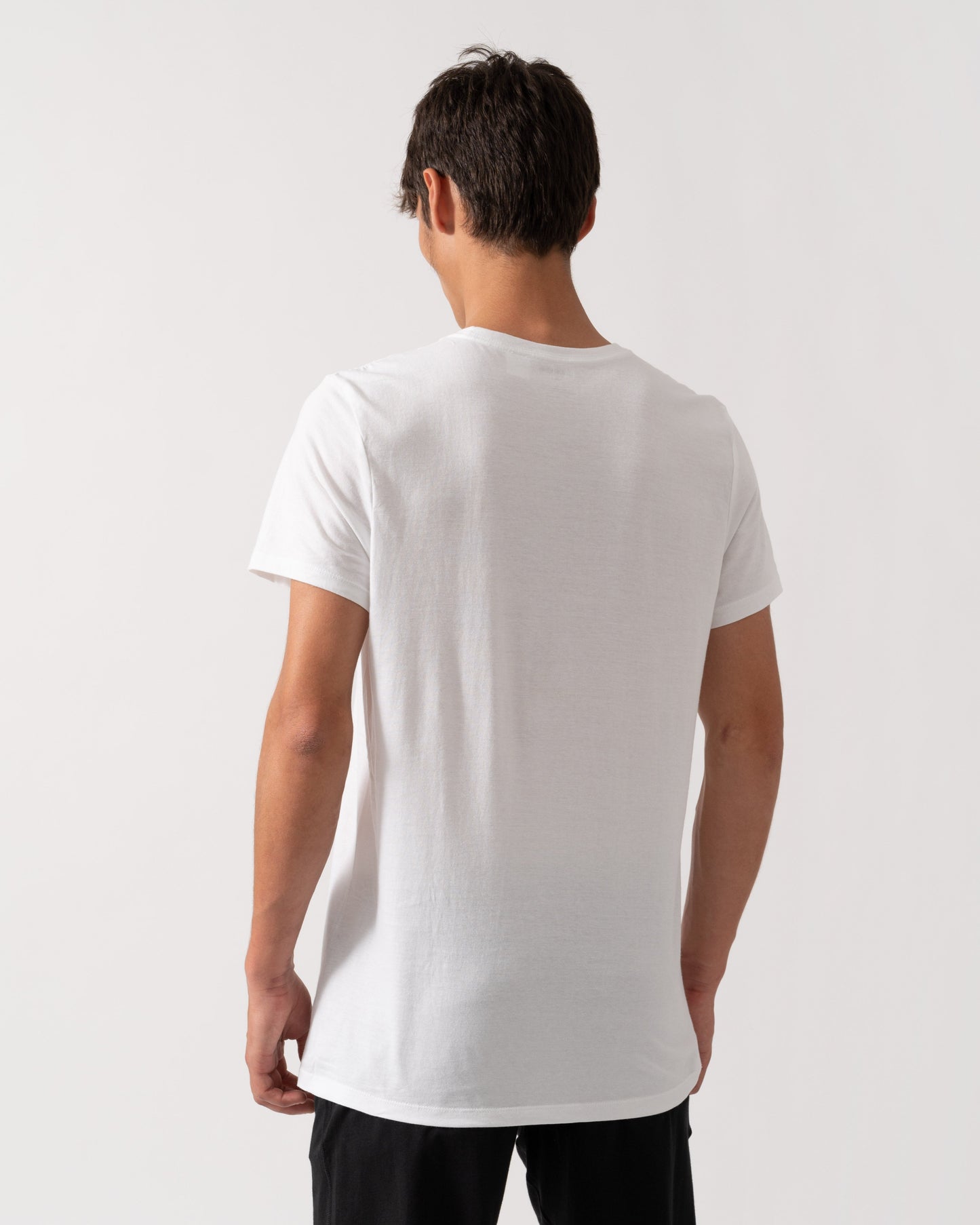 Calvin Klein Mens 3 Pack Mens Short Sleeve T Shirts - White/White/White