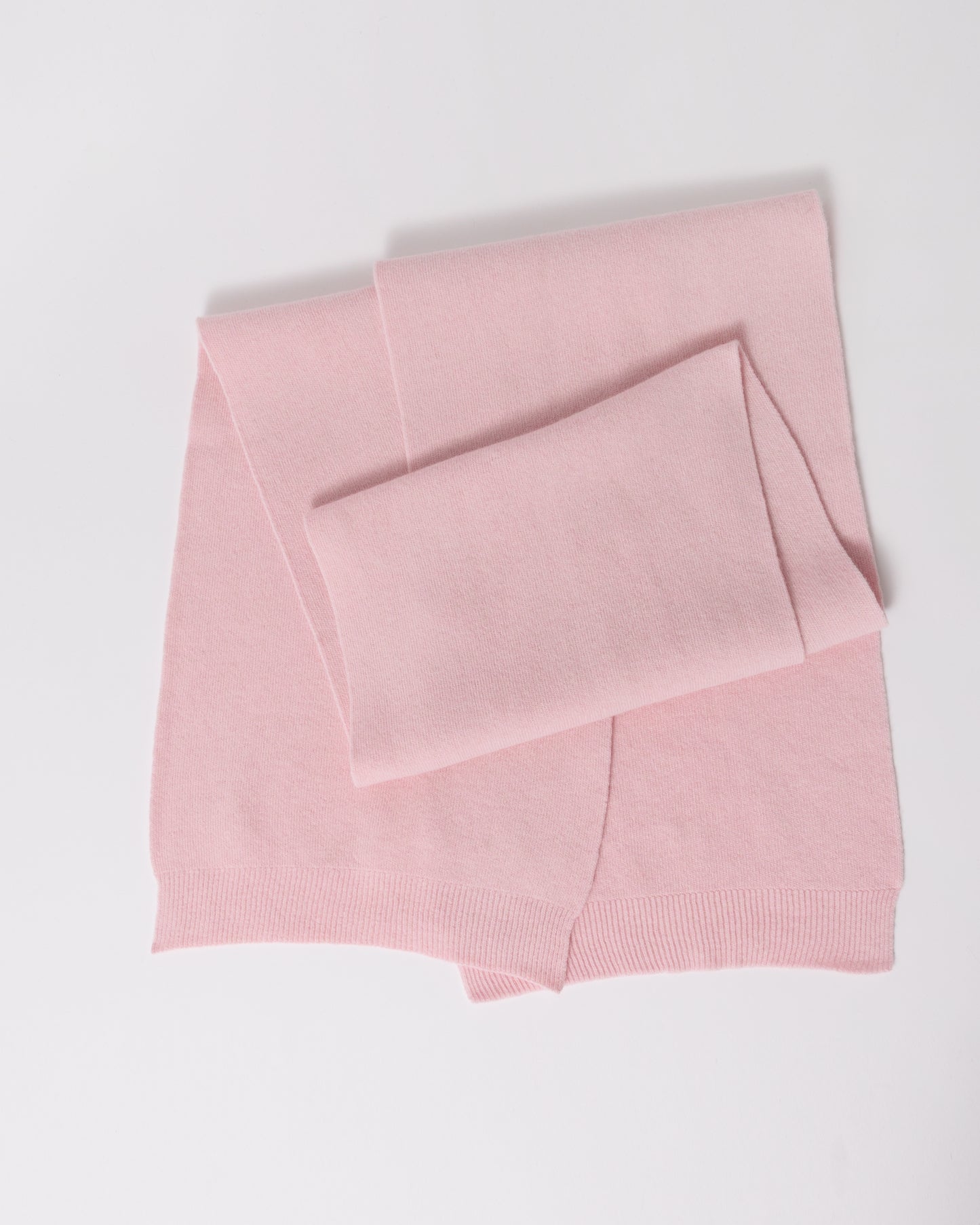 Colorful Standard Merino Wool Scarf in Faded Pink