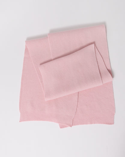 Colorful Standard Merino Wool Scarf in Faded Pink