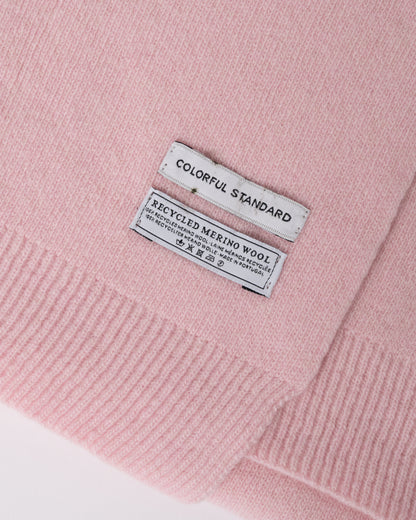 Colorful Standard Merino Wool Scarf - Faded Pink | CHO | Designer Unisex Scarves