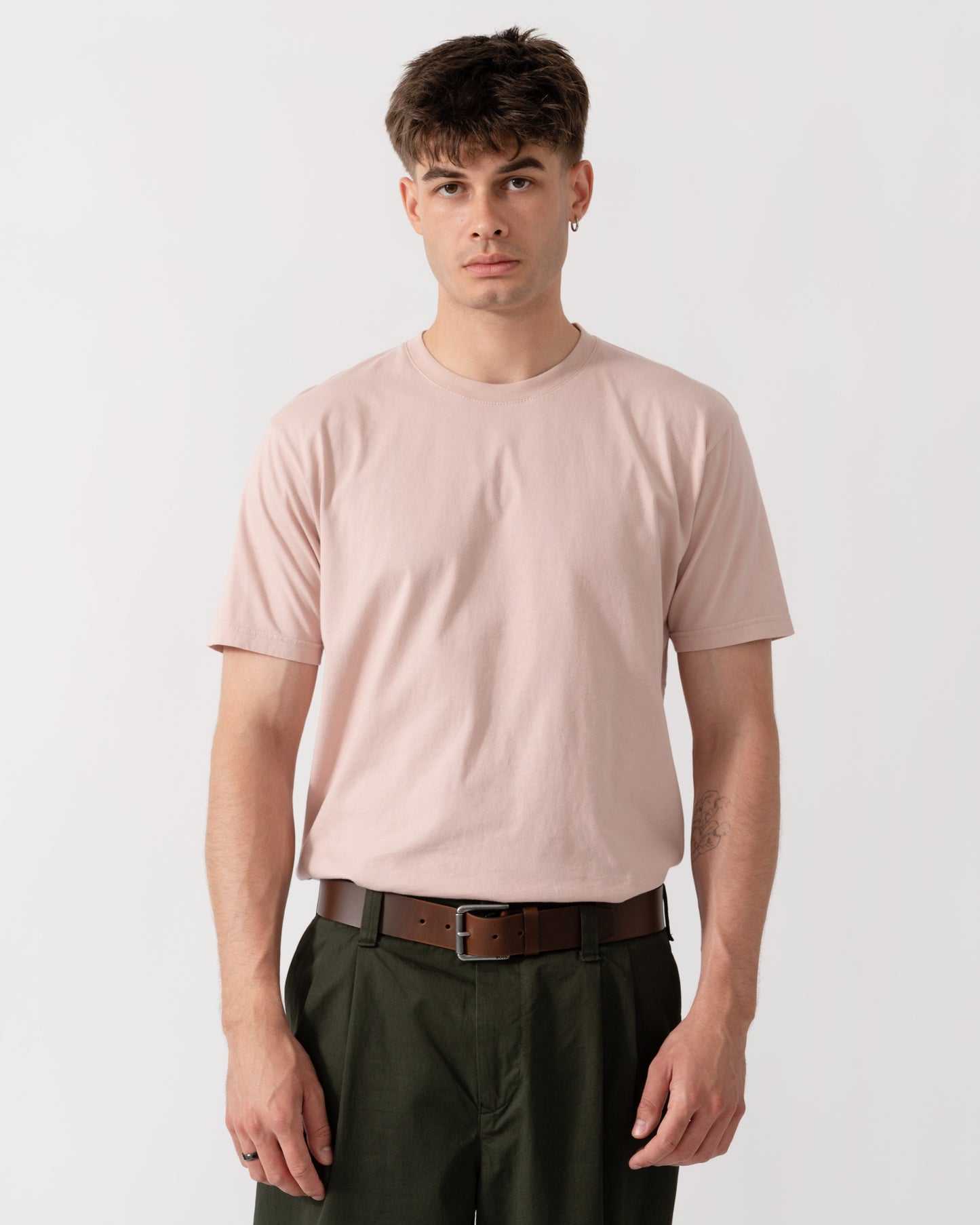 Colorful Standard Classic Organic T-Shirt - Faded Pink Front