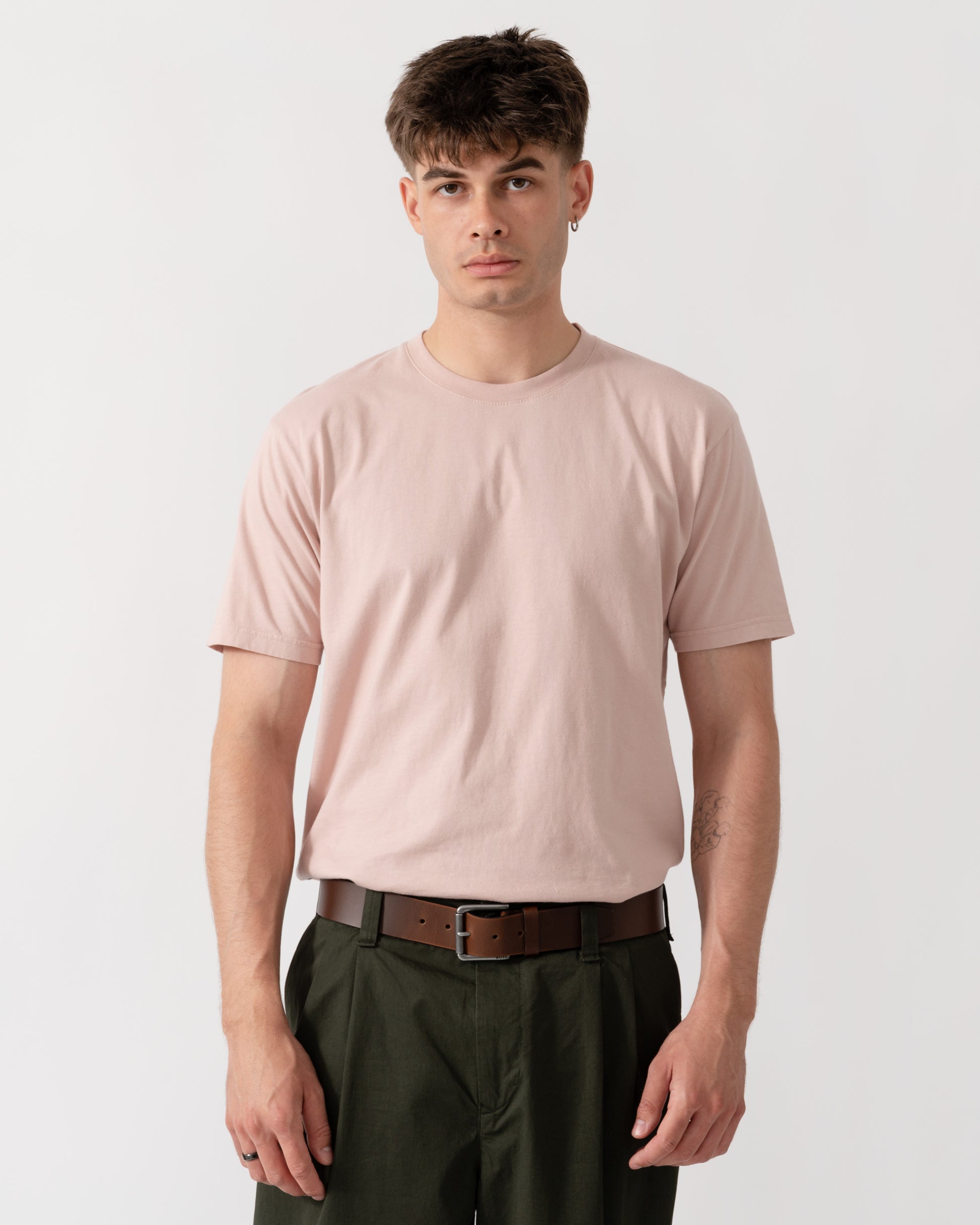 Colorful Standard Classic Organic T-Shirt - Faded Pink Front
