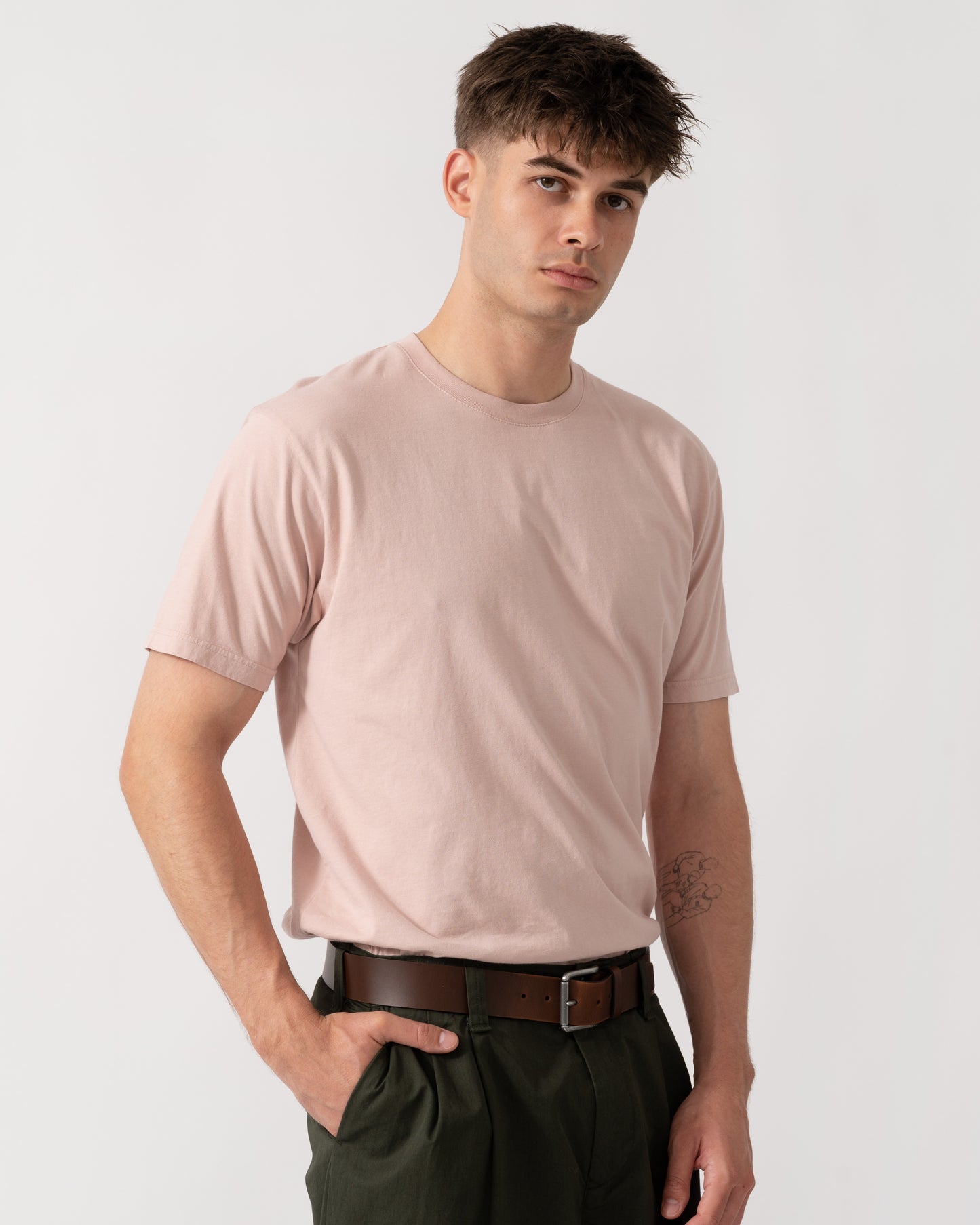 Colorful Standard Classic Organic T-Shirt - Faded Pink side