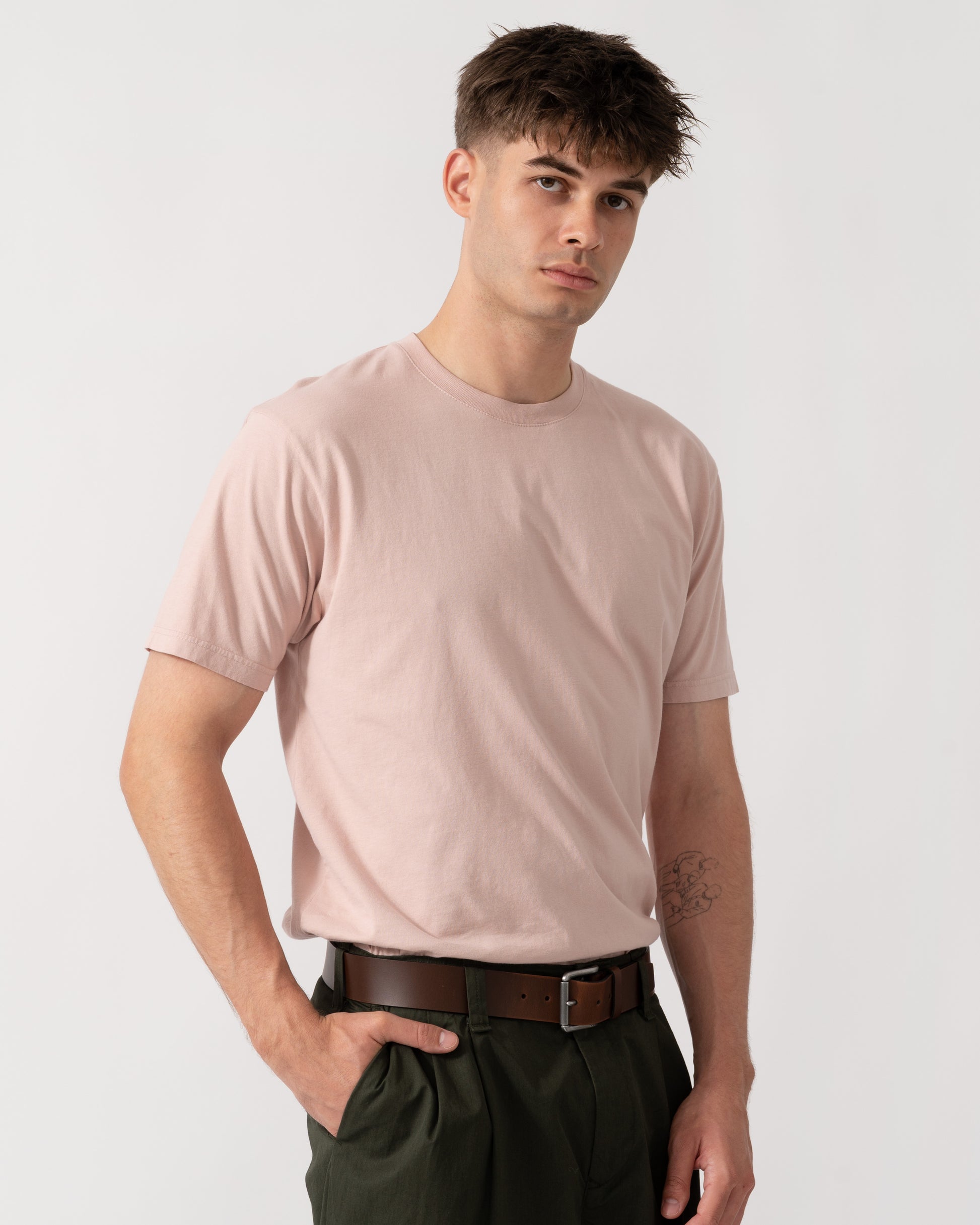 Colorful Standard Classic Organic T-Shirt - Faded Pink side