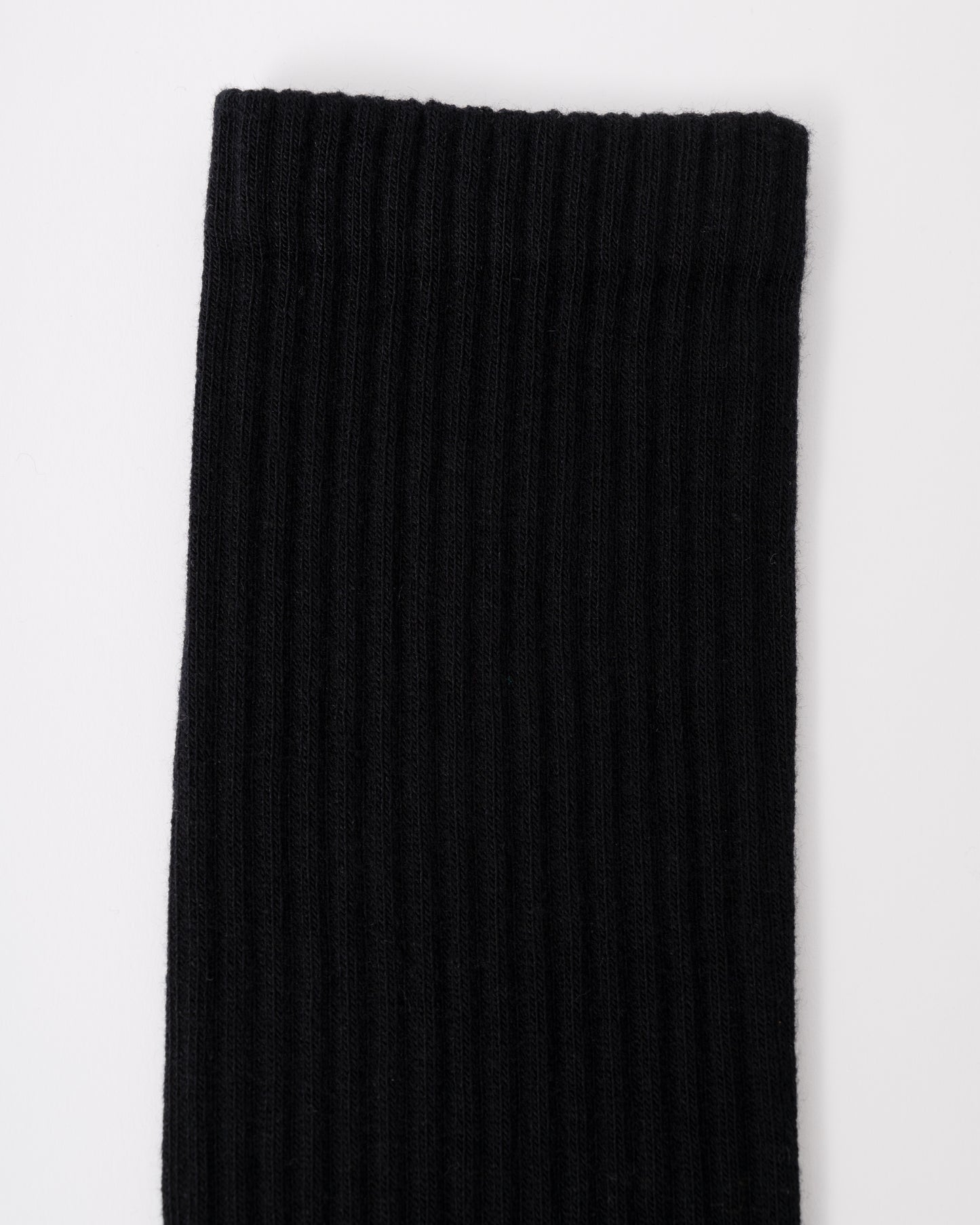 Colorful Standard Mens Organic Active Socks - Deep Black | CHO | Designer Mens Socks