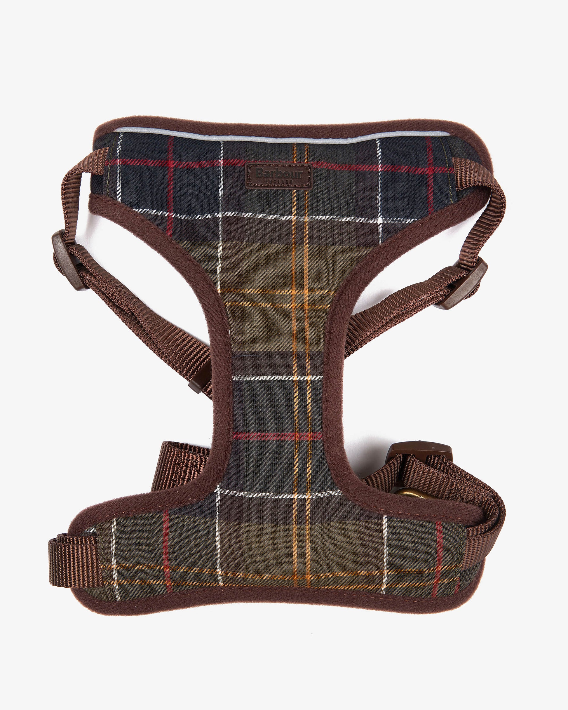 Barbour Travel And Exercise Dog Harness - Classic Tartan | CHO | Designer Dog Harnesses