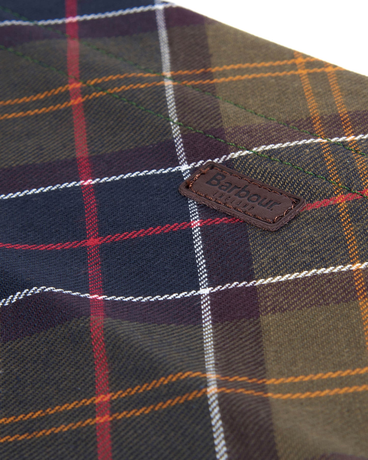 Barbour Tartan Dog Bandana - Classic Tartan | CHO | Designer Dog Bandanas