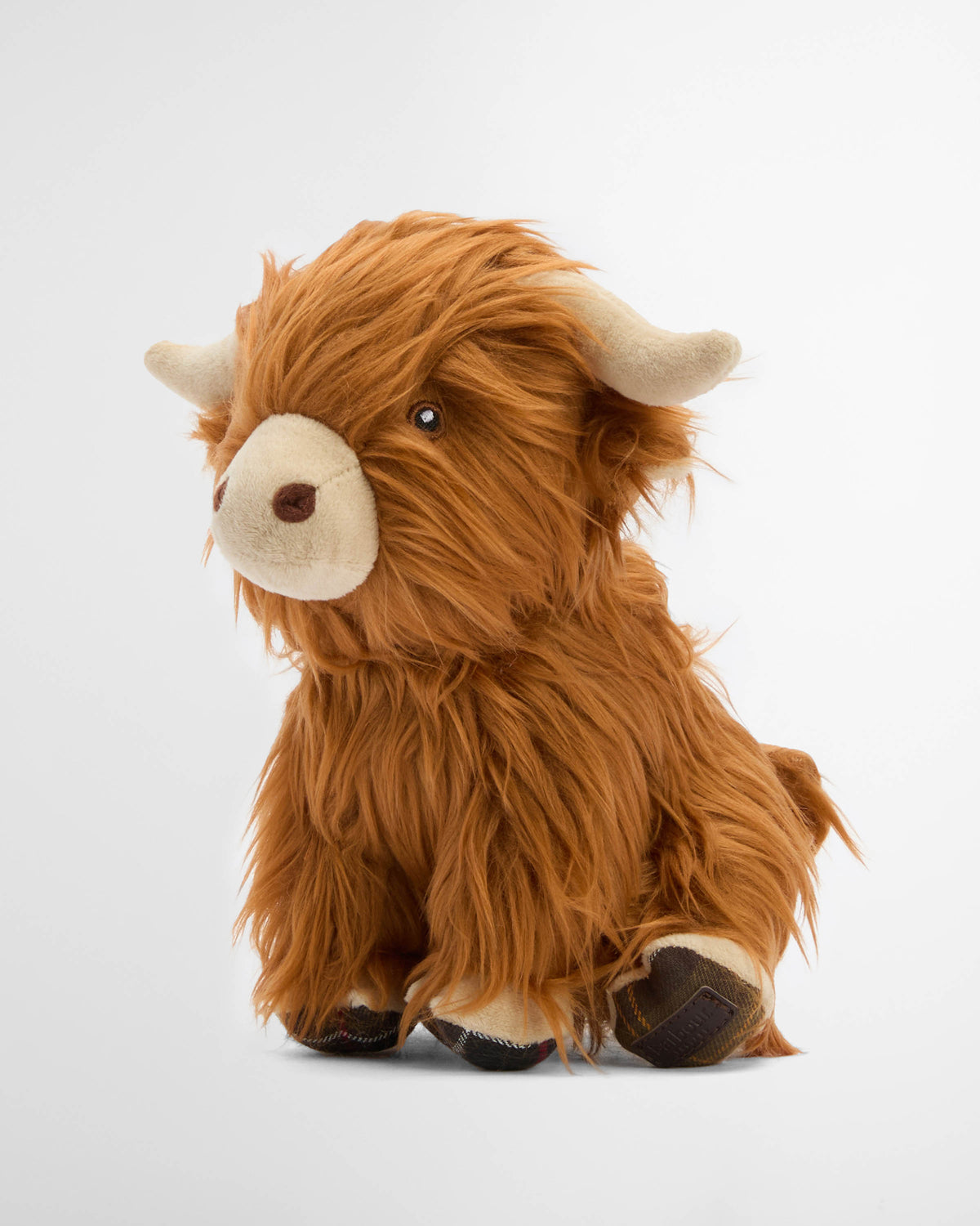 Barbour Highland Cow Dog Toy - Brown/Classic | CHO | Designer Unisex Pet Accessories