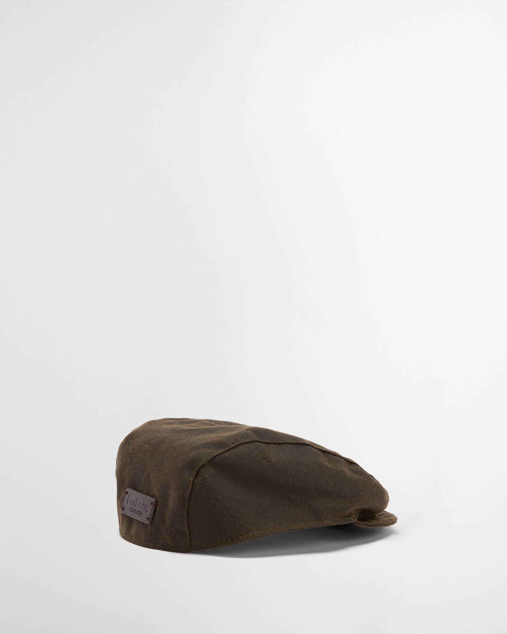 Barbour Dog Wax Flat Cap - Olive | CHO | Designer Dog Flat Cap