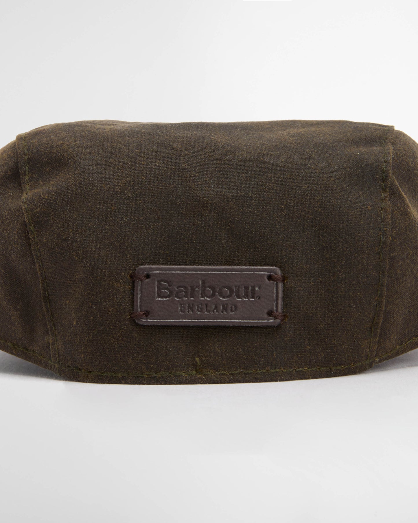 Barbour Dog Wax Flat Cap - Olive | CHO | Designer Dog Flat Cap